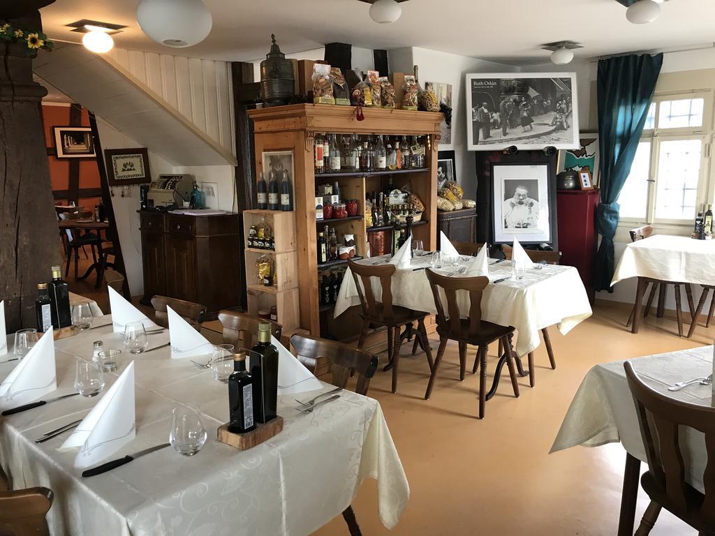 Hotel Restaurant Pizzeria Rotes Haus Münsterlingen Exteriér fotografie
